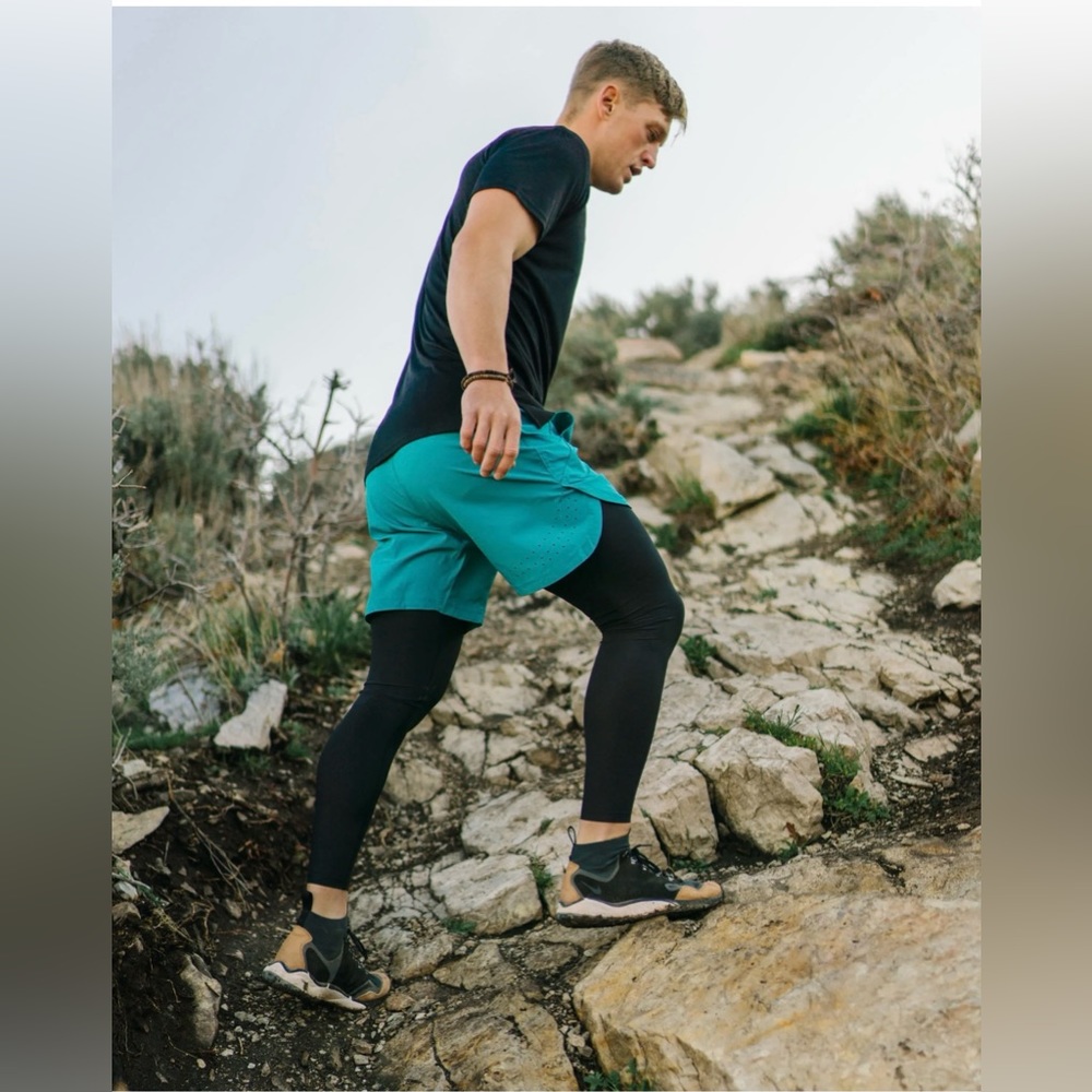 Zyia Active Men’s Compression Tights, Black